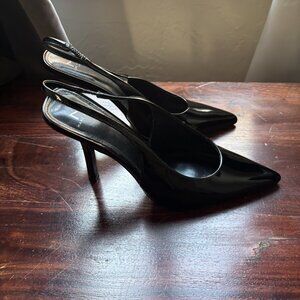 Marc Fisher Black Patent Leather Heels – Size 8.5